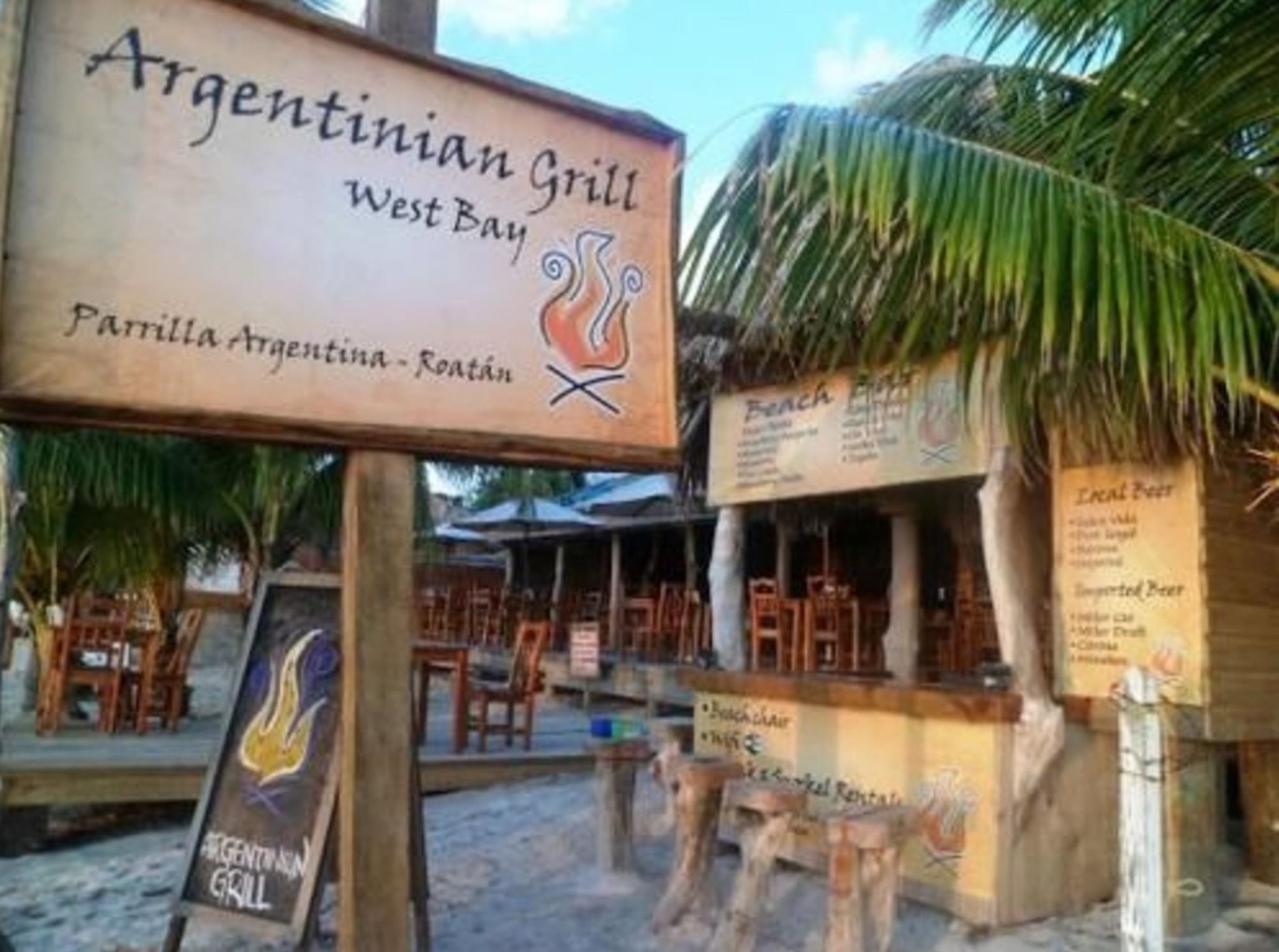 Hotel Posada Seremein Roatan West Bay Bagian luar foto